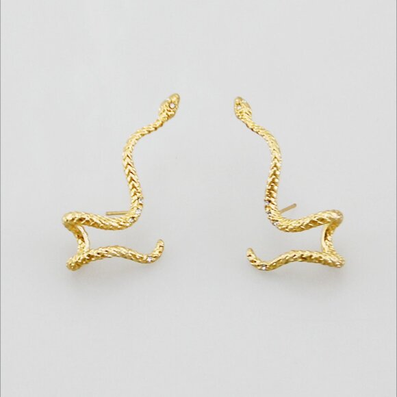 Kendra Scott Snake Stud Earrings - Picture 3 of 7